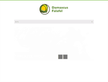 Tablet Screenshot of damascusfalafel.com